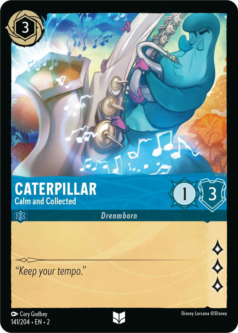 Caterpillar - Calm and Collected (141/204) - Rise of the Floodborn Cold Foil