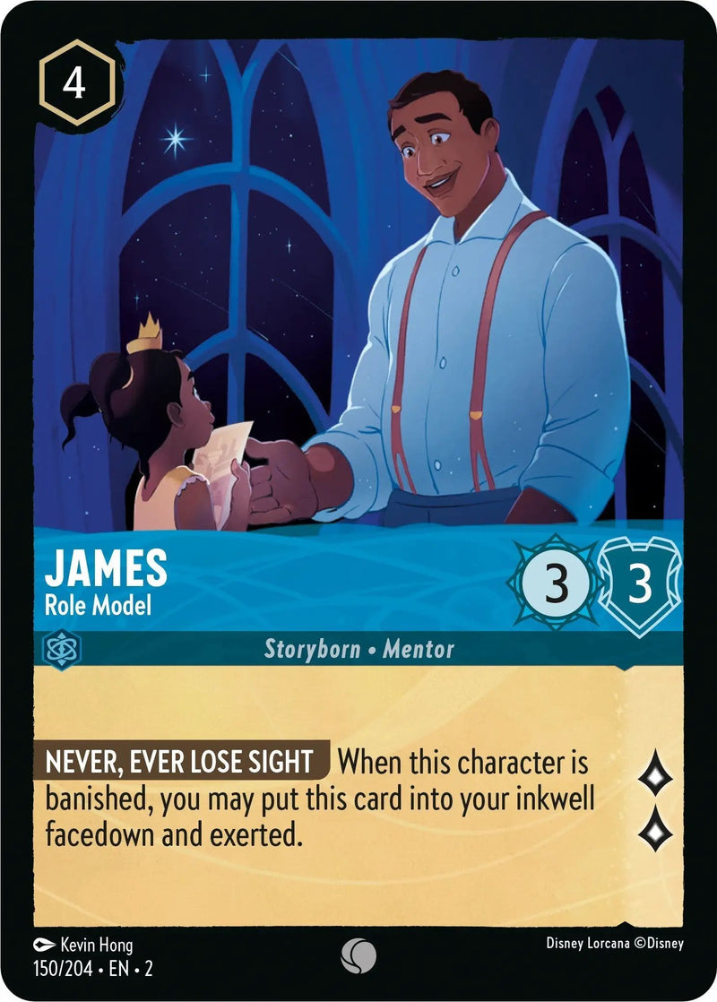 James - Role Model (150/204) - Rise of the Floodborn Cold Foil