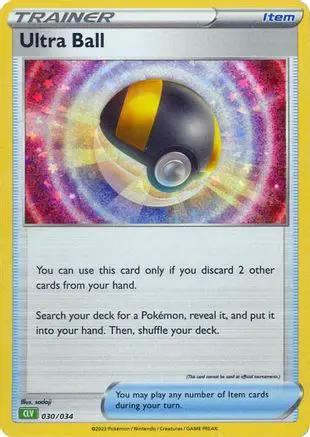 Ultra Ball (CLV) 030/034 - Trading Card Game Classic Holofoil