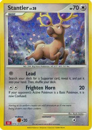 Stantler 016/034 - Trading Card Game Classic Holofoil