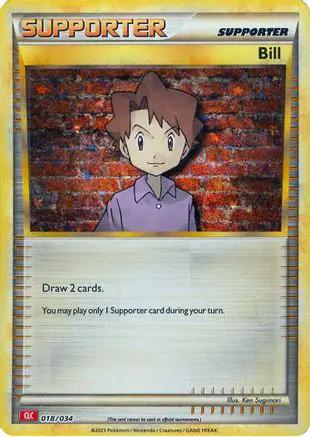 Bill (CLC) 018/034 - Trading Card Game Classic Holofoil