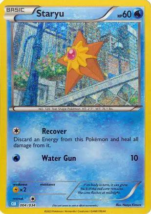 Staryu 004/034 - Trading Card Game Classic Holofoil