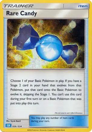 Rare Candy (CLB) 026/034 - Trading Card Game Classic Holofoil