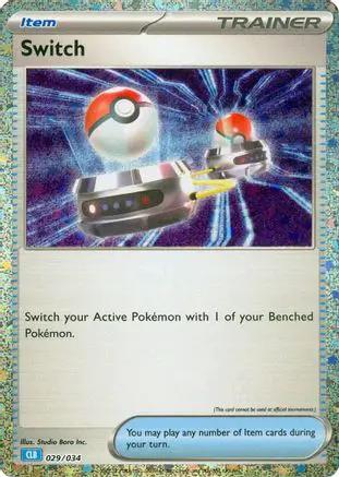 Switch (CLB) 029/034 - Trading Card Game Classic Holofoil