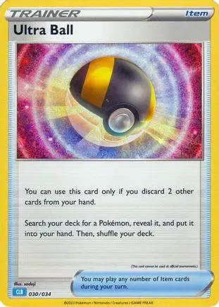 Ultra Ball (CLB) 030/034 - Trading Card Game Classic Holofoil