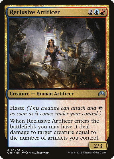 Reclusive Artificer (ORI-216) - Magic Origins