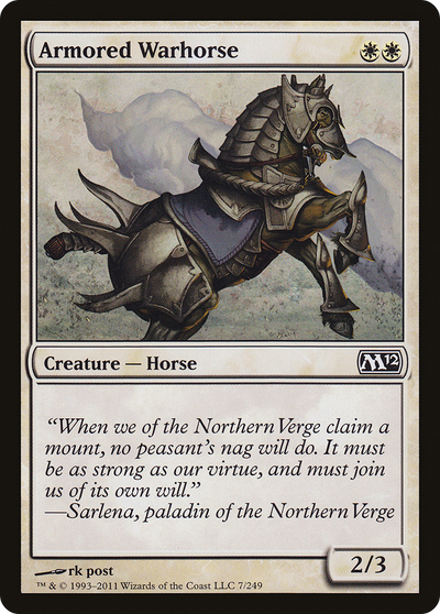 Armored Warhorse (M12-007) - Magic 2012