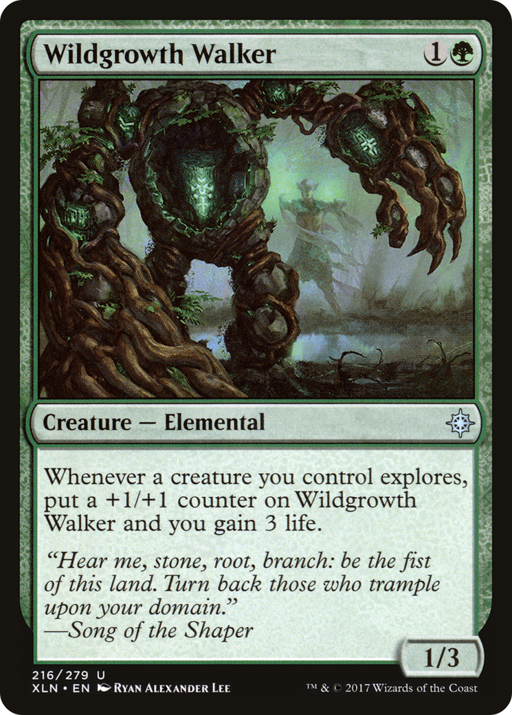 Wildgrowth Walker (XLN-216) - Ixalan Foil