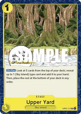 Upper Yard (OP05-117) - Awakening of the New Era: 1st Anniversary Tournament Cards