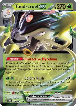 Toedscruel ex 005/091 - SV Paldean Fates Holofoil