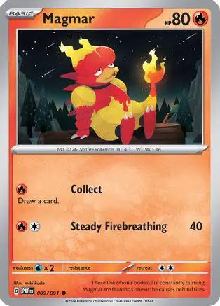 Magmar 009/091 - SV Paldean Fates