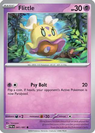 Flittle 041/091 - SV Paldean Fates Reverse Holofoil