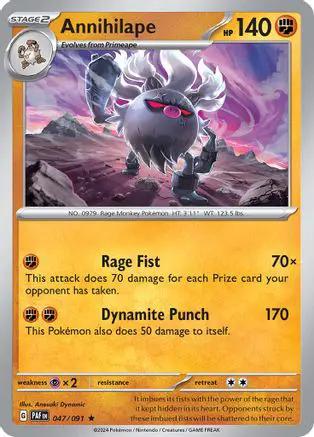 Annihilape 047/091 - SV Paldean Fates Holofoil