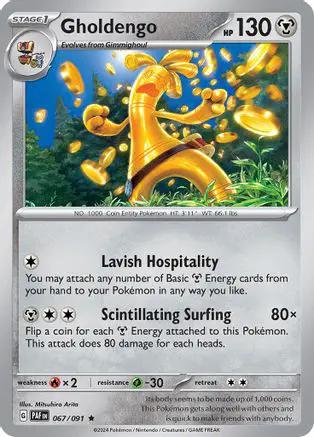 Gholdengo 067/091 - SV Paldean Fates Reverse Holofoil