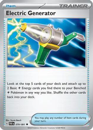 Electric Generator 079/091 - SV Paldean Fates