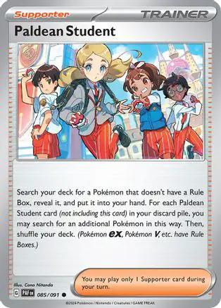 Paldean Student 085/091 - SV Paldean Fates