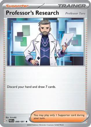Professor's Research 088/091 - SV Paldean Fates Reverse Holofoil