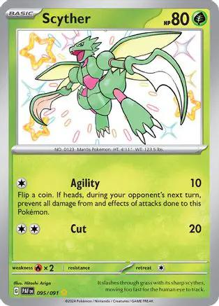 Scyther 095/091 - SV Paldean Fates Holofoil