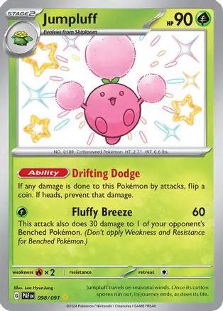 Jumpluff 098/091 - SV Paldean Fates Holofoil