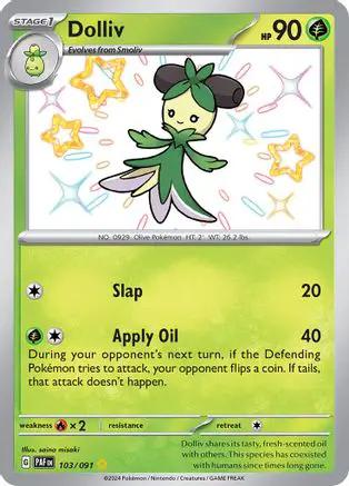 Dolliv 103/091 - SV Paldean Fates Holofoil