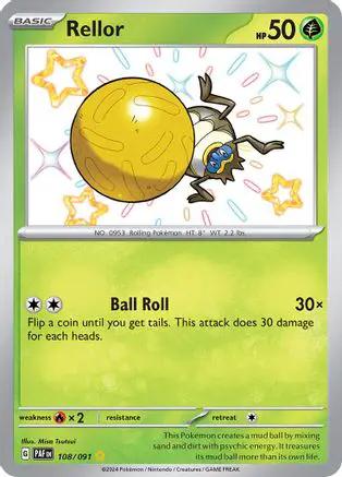 Rellor 108/091 - SV Paldean Fates Holofoil