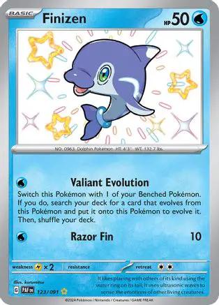 Finizen 123/091 - SV Paldean Fates Holofoil