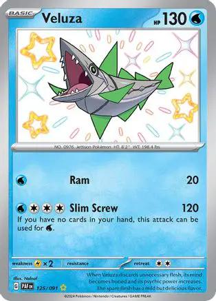 Veluza 125/091 - SV Paldean Fates Holofoil