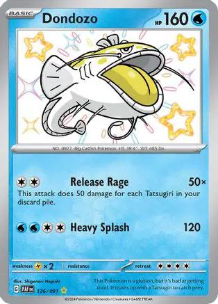 Dondozo 126/091 - SV Paldean Fates Holofoil