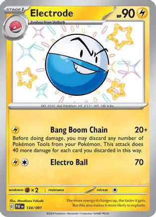 Electrode 134/091 - SV Paldean Fates Holofoil