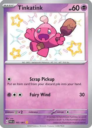Tinkatink 165/091 - SV Paldean Fates Holofoil