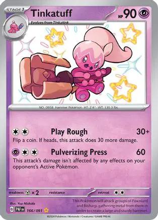Tinkatuff 166/091 - SV Paldean Fates Holofoil