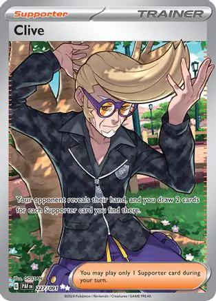 Clive 227/091 - SV Paldean Fates Holofoil