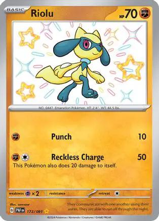 Riolu 173/091 - SV Paldean Fates Holofoil
