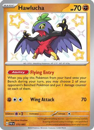 Hawlucha 175/091 - SV Paldean Fates Holofoil