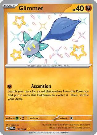 Glimmet 179/091 - SV Paldean Fates Holofoil