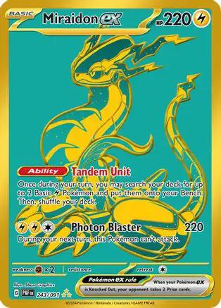 Miraidon ex 243/091 - SV Paldean Fates Holofoil