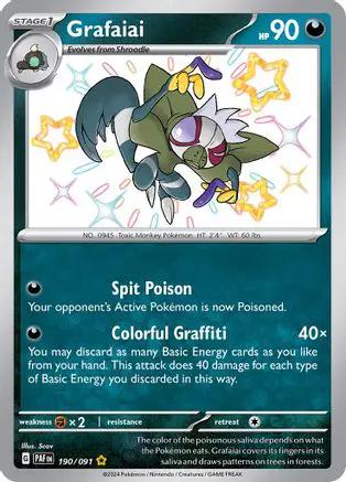 Grafaiai 190/091 - SV Paldean Fates Holofoil