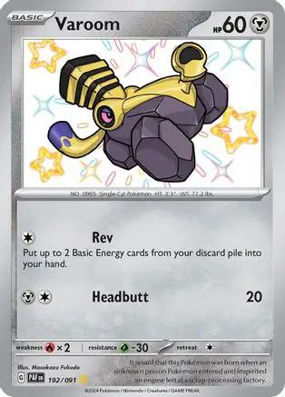 Varoom 192/091 - SV Paldean Fates Holofoil