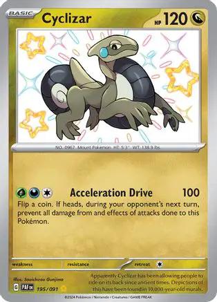Cyclizar 195/091 - SV Paldean Fates Holofoil