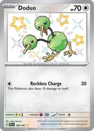 Doduo 199/091 - SV Paldean Fates Holofoil