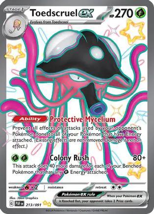 Toedscruel ex 213/091 - SV Paldean Fates Holofoil