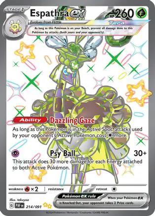 Espathra ex 214/091 - SV Paldean Fates Holofoil