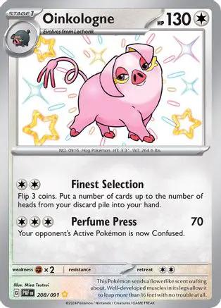 Oinkologne 208/091 - SV Paldean Fates Holofoil