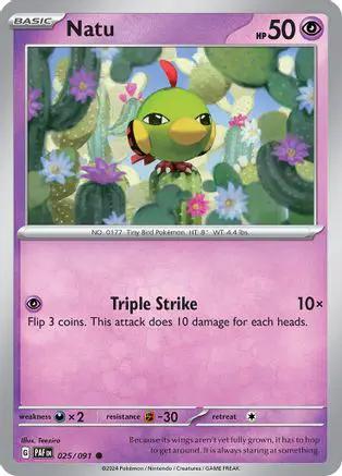 Natu 025/091 - SV Paldean Fates