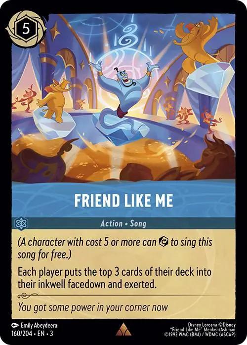 Friend Like Me (160/204) - Into the Inklands Cold Foil