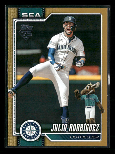 2026 Topps Hidden Mascots Gold #'d/50 Julio Rodriguez #146