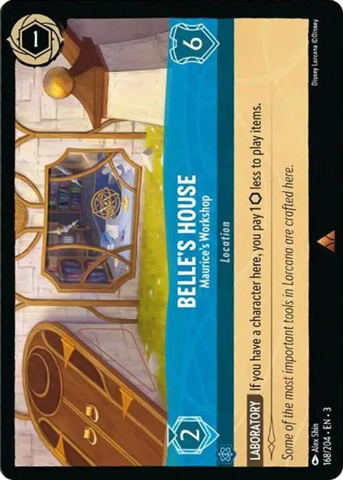 Belle's House - Maurice's Workshop (168/204) - Into the Inklands Cold Foil