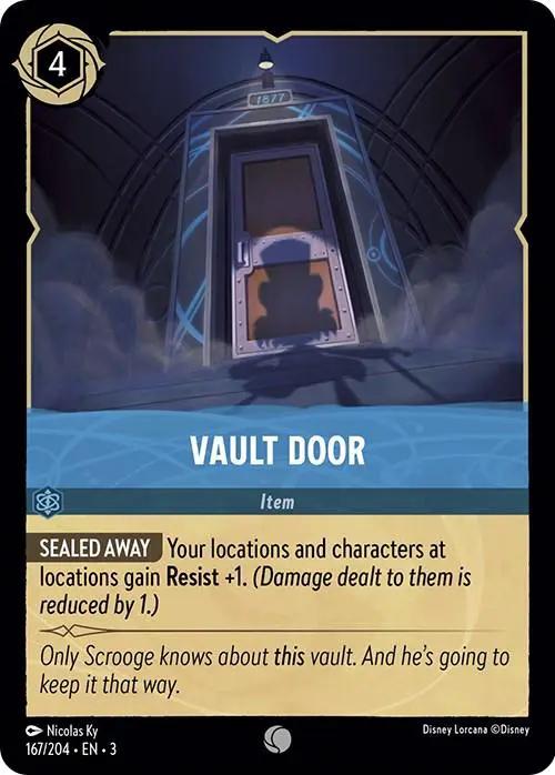 Vault Door (167/204) - Into the Inklands Cold Foil