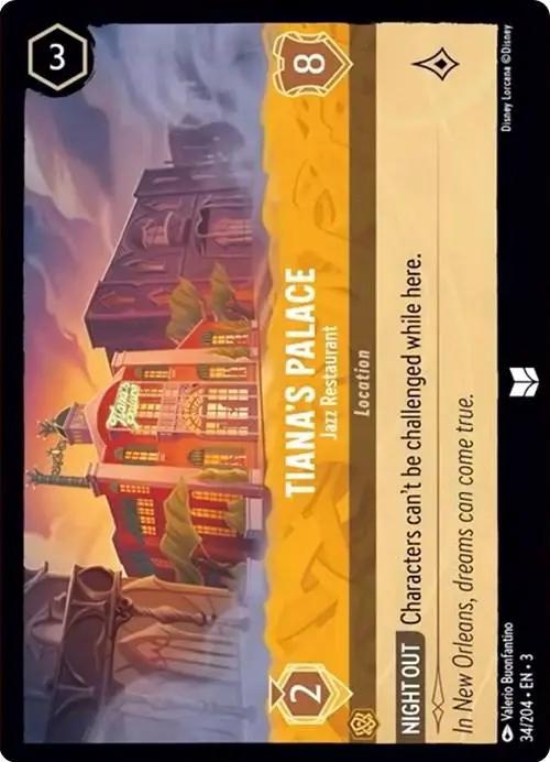 Tiana's Palace - Jazz Restaurant (34/204) - Into the Inklands Cold Foil