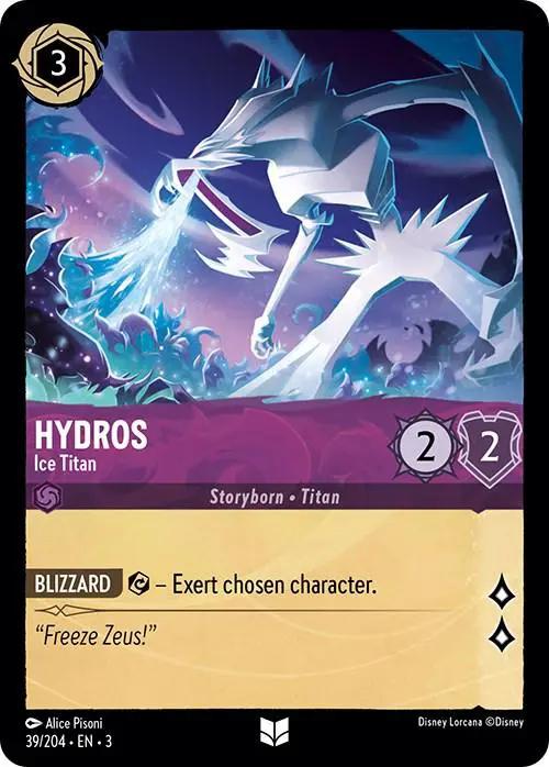 Hydros - Ice Titan (39/204) - Into the Inklands Cold Foil